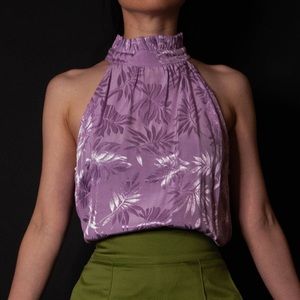 Fashion Nova Lavender Sleeveless Top